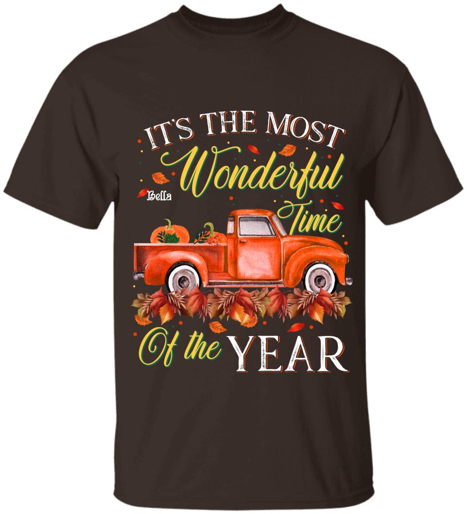 It's The Most Wonderful Time - Personalized T-shirt
