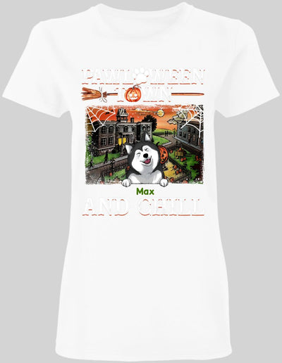 Pawloween Town And Chill - Personalized T-shirt