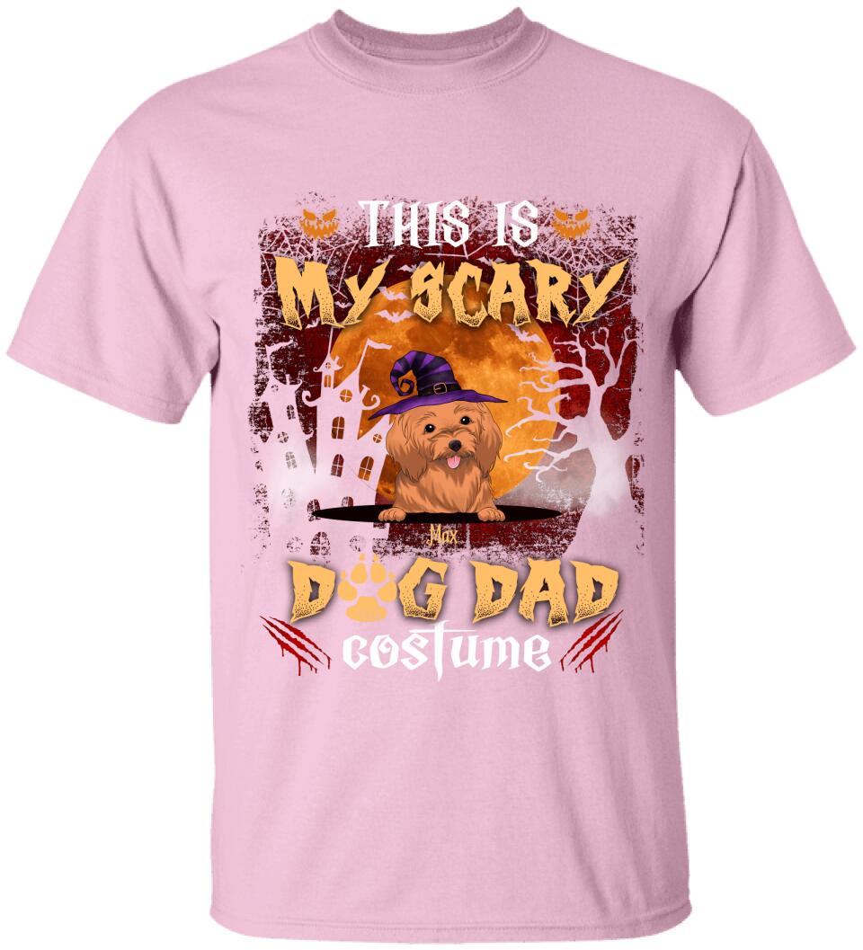 This Is My Scary Dog Dad Costume - Personalized T-shirt