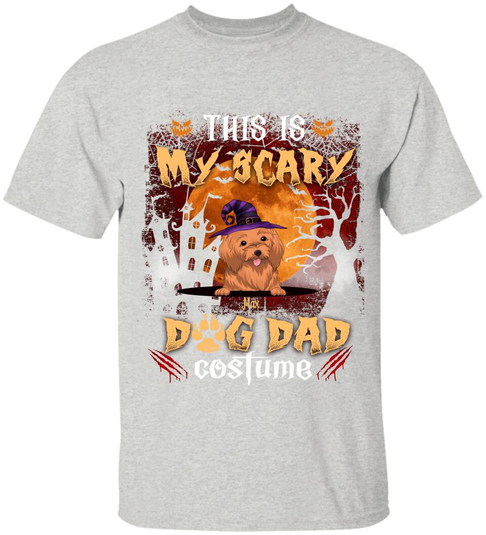 This Is My Scary Dog Dad Costume - Personalized T-shirt