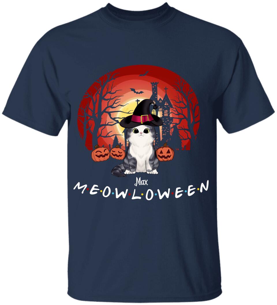 Meowloween - Personalized T-shirt