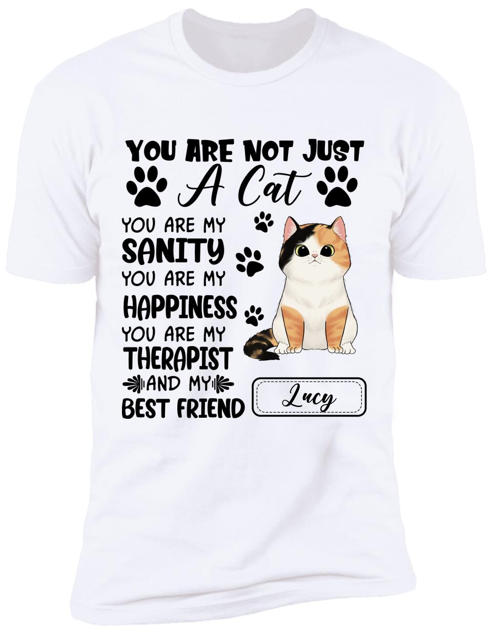 You Are Not Just A Cat, Best Gift Idea For Cat Lovers - Personalized T-Shirt