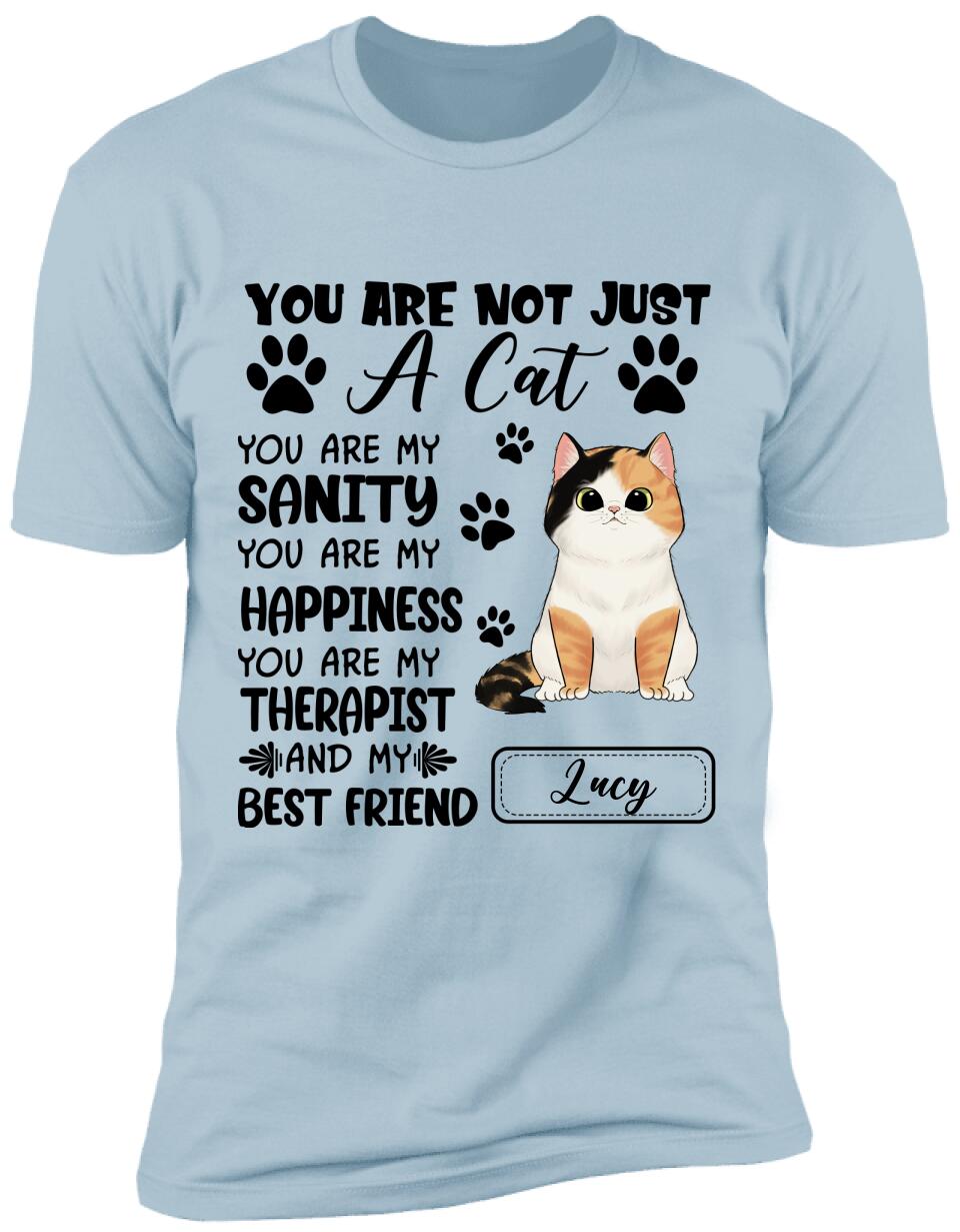 You Are Not Just A Cat, Best Gift Idea For Cat Lovers - Personalized T-Shirt