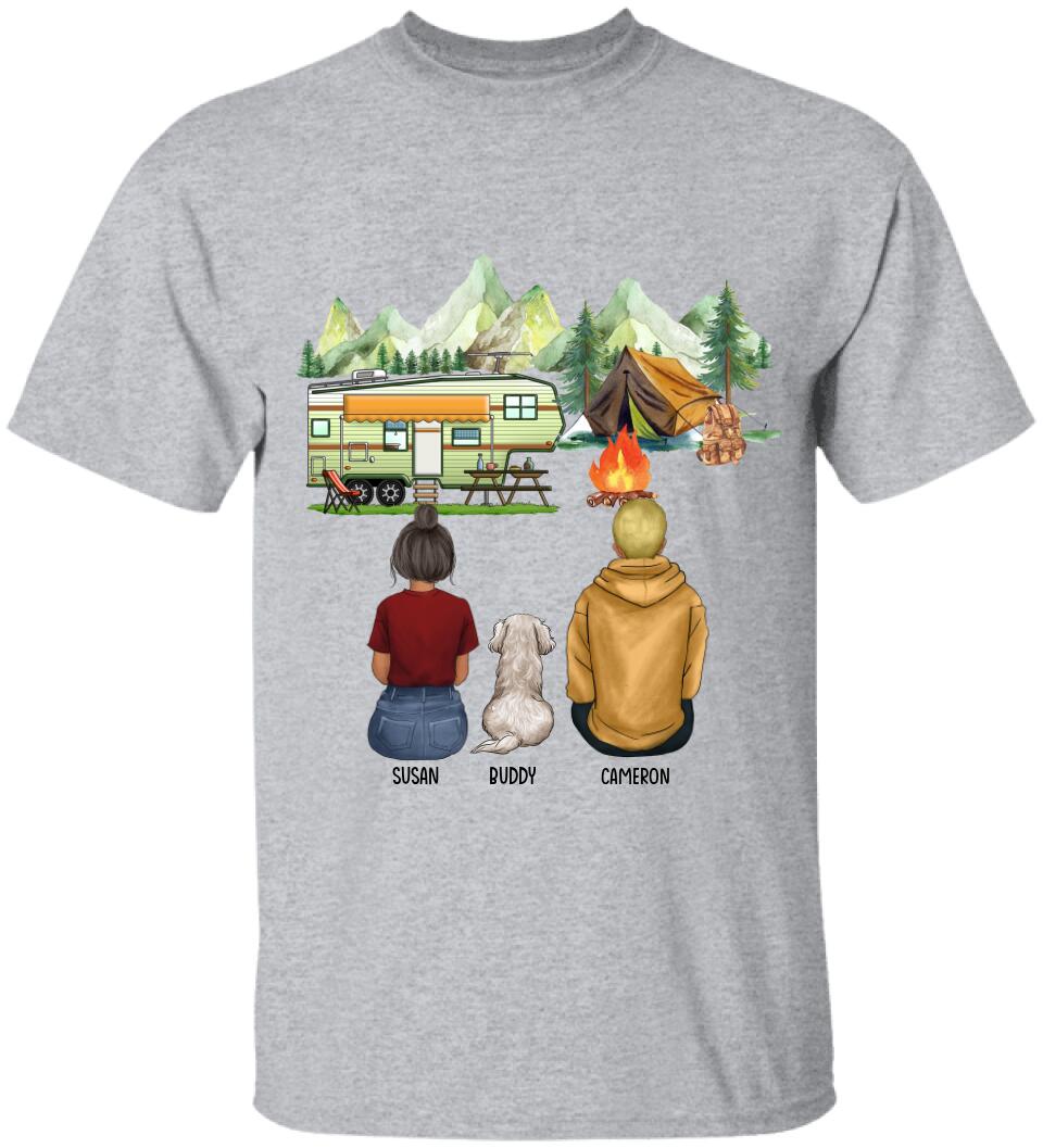 You, Me & The Dogs -Personalized T-Shirt