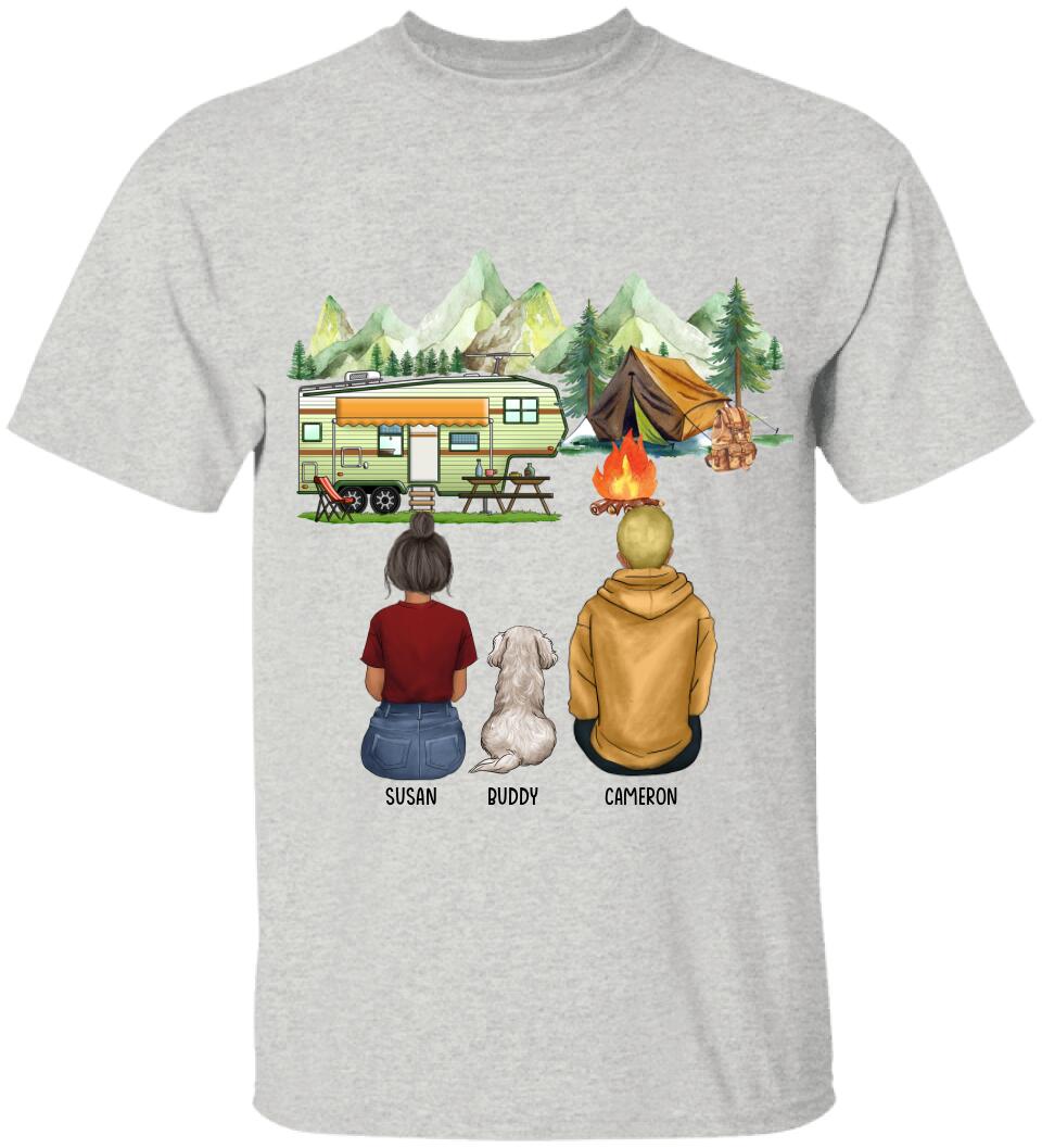 You, Me &amp; The Dogs -Personalized T-Shirt