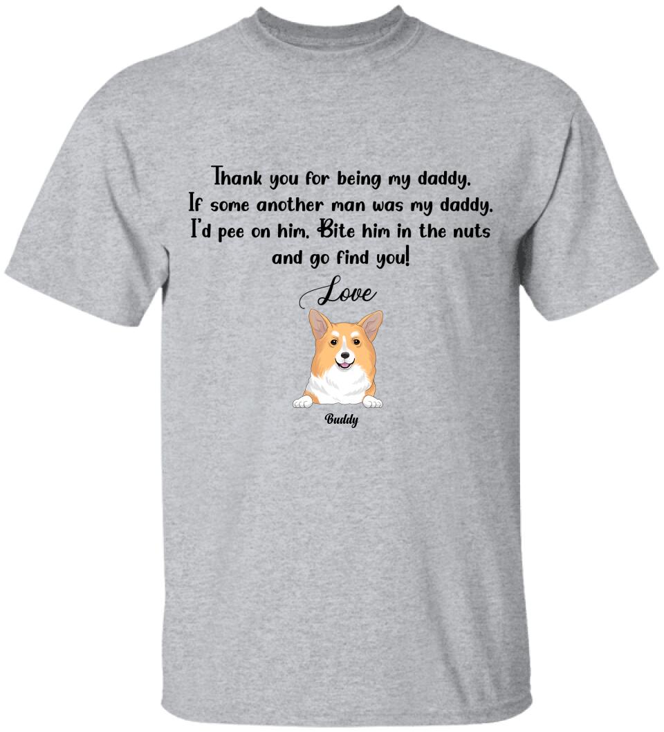 Thank You For Being Our Daddy - Personalized T-Shirt