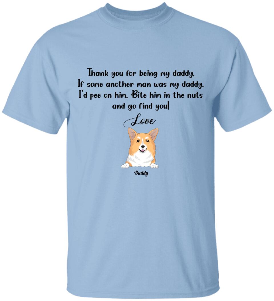 Thank You For Being Our Daddy - Personalized T-Shirt