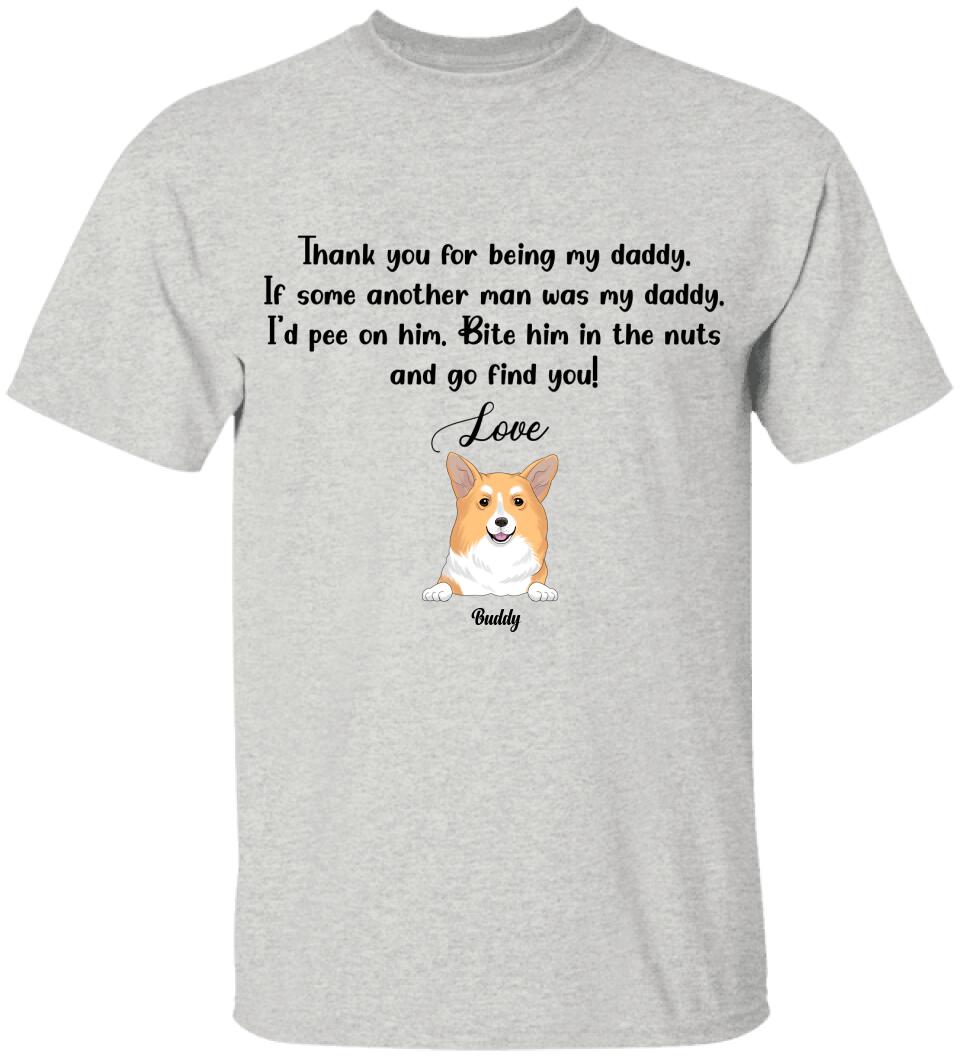 Thank You For Being Our Daddy - Personalized T-Shirt