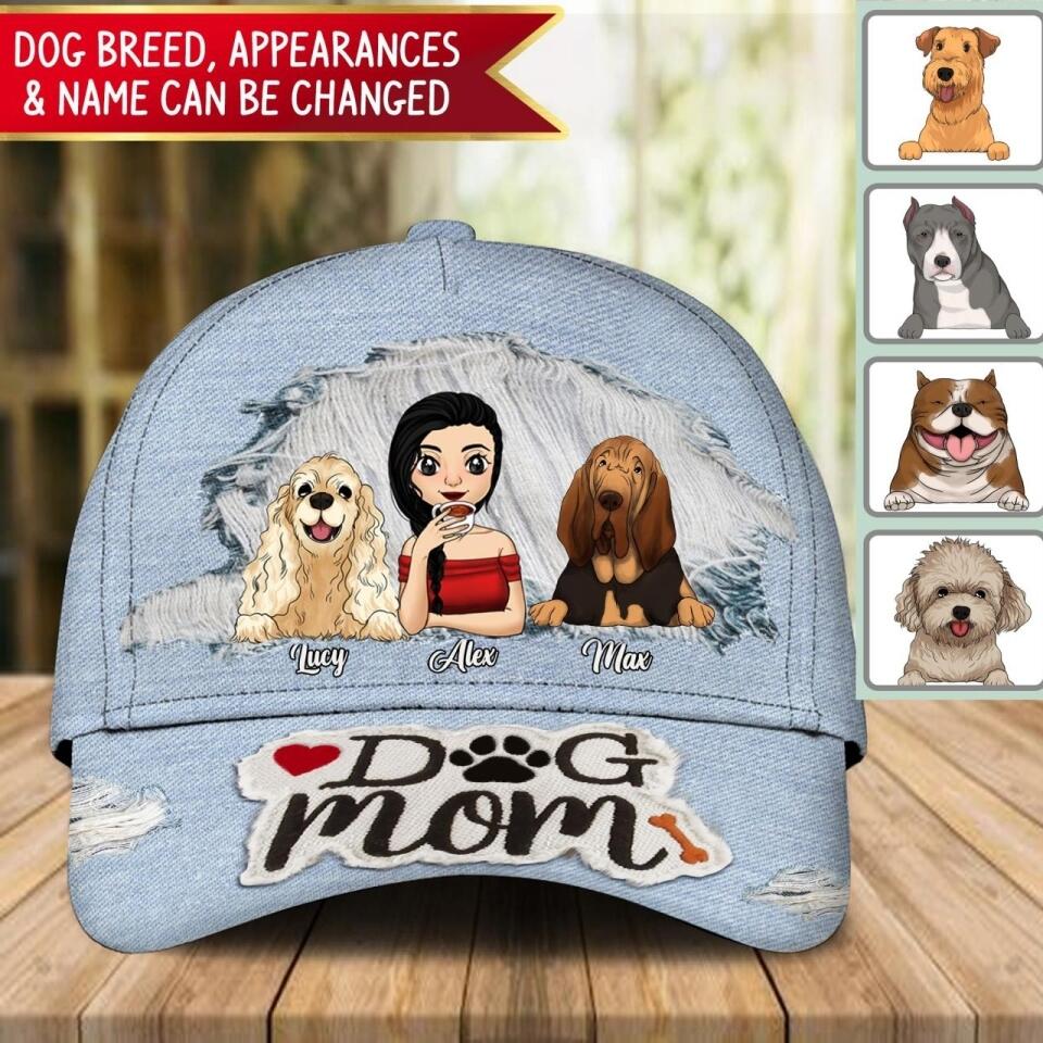 Dog Mom - Personalized Classic Cap