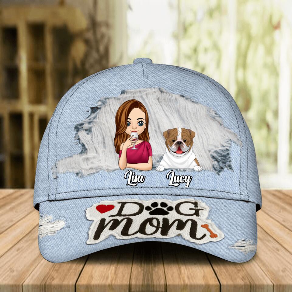 Dog Mom - Personalized Classic Cap