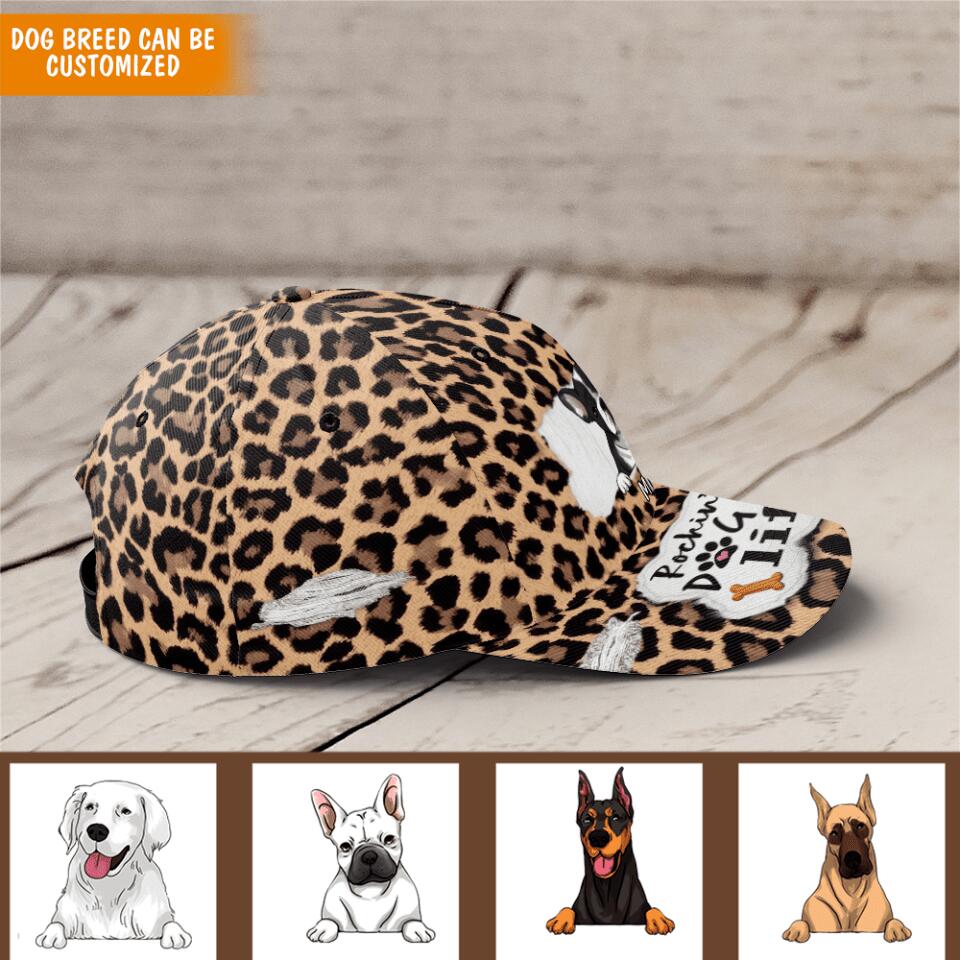 Rockin' The Dog Mom Life - Personalized Classic Cap