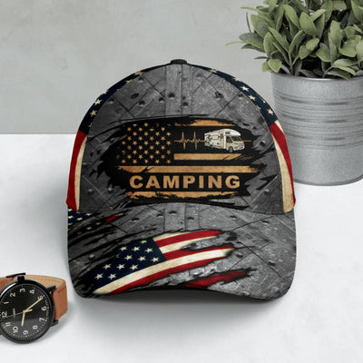 Camping Custom RV, Personalized Classic Cap
