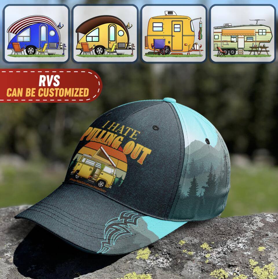 I Hate Pulling Out, Personalized Classic Cap For Campers