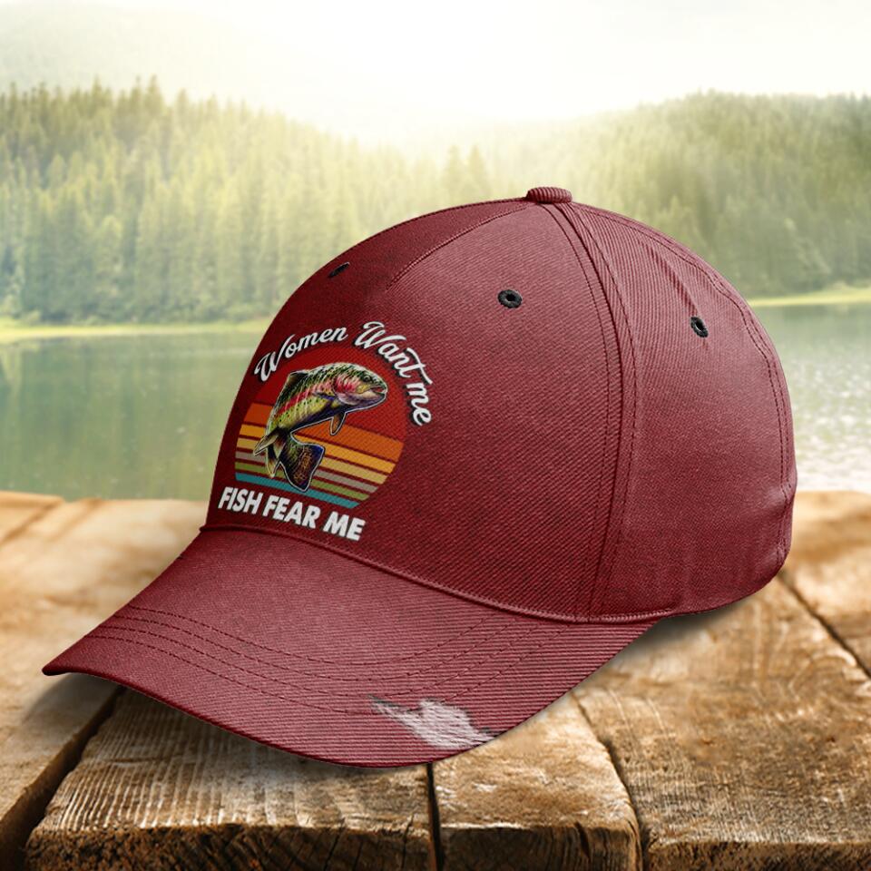 Women Want me, Fish Fear Me - Classic Cap