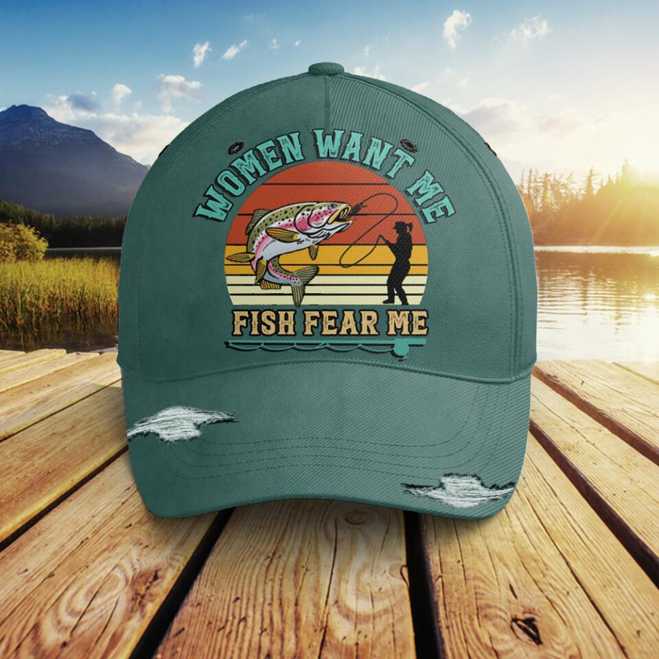 Women Want me, Fish Fear Me - Classic Cap