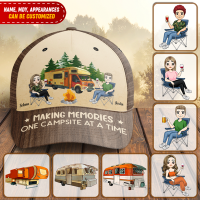 Making Memories One Camping At A Time - Personalized Classic Cap