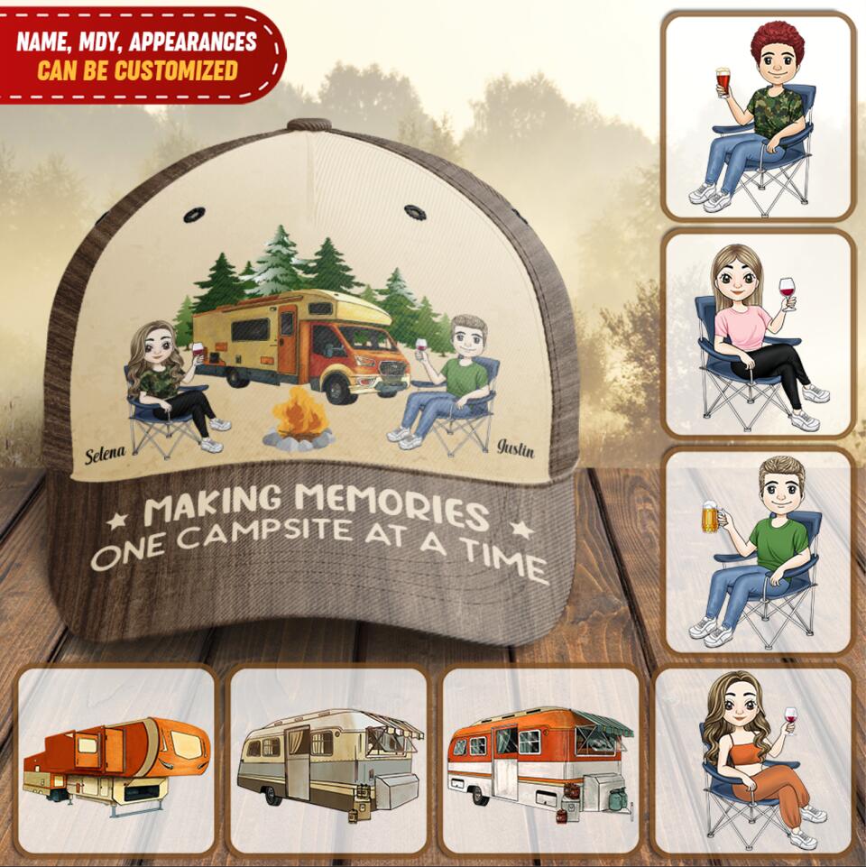 Making Memories One Camping At A Time - Personalized Classic Cap