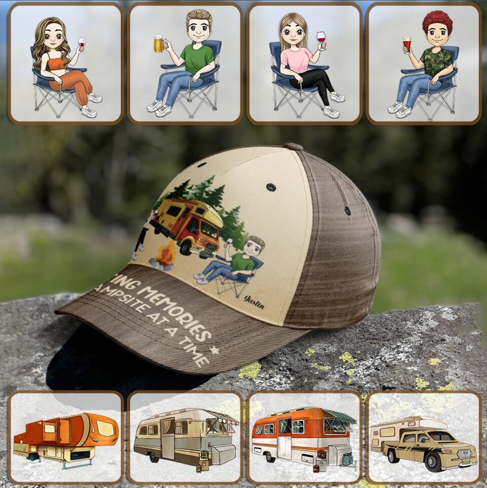 Making Memories One Camping At A Time - Personalized Classic Cap