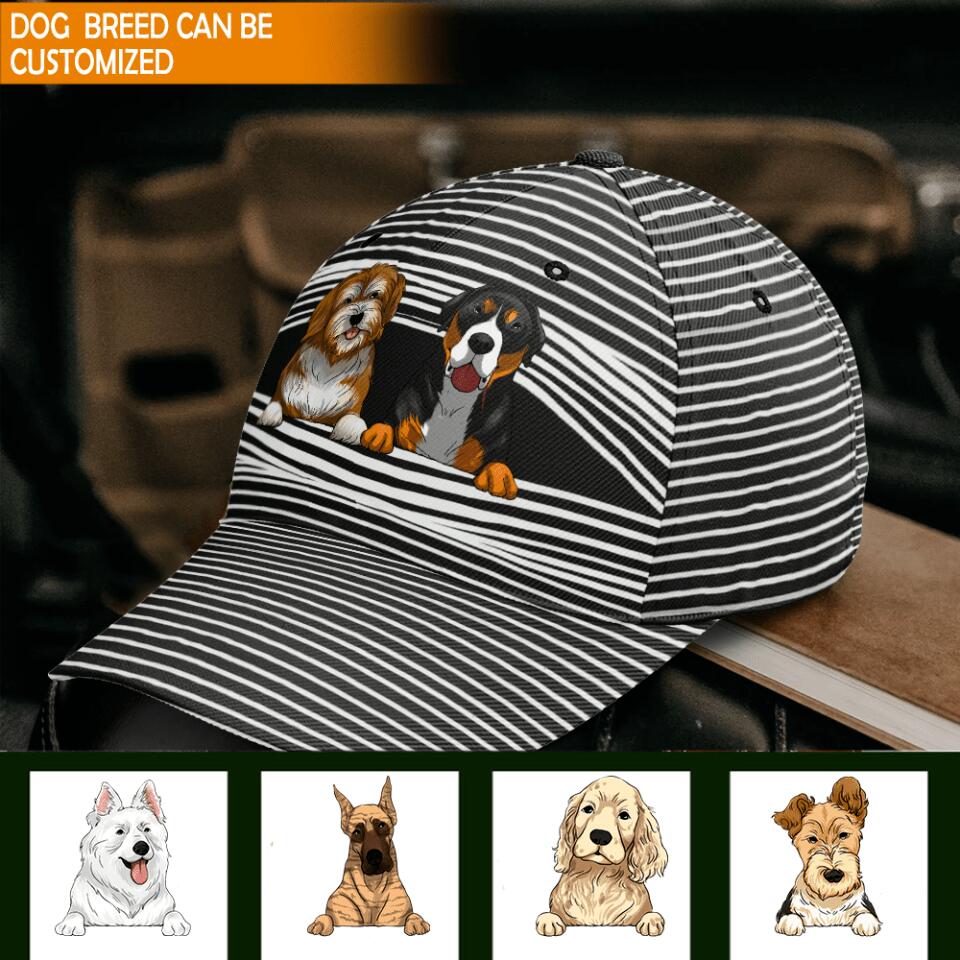 Dog Personalized Classic Cap, Gift For Dog Lovers