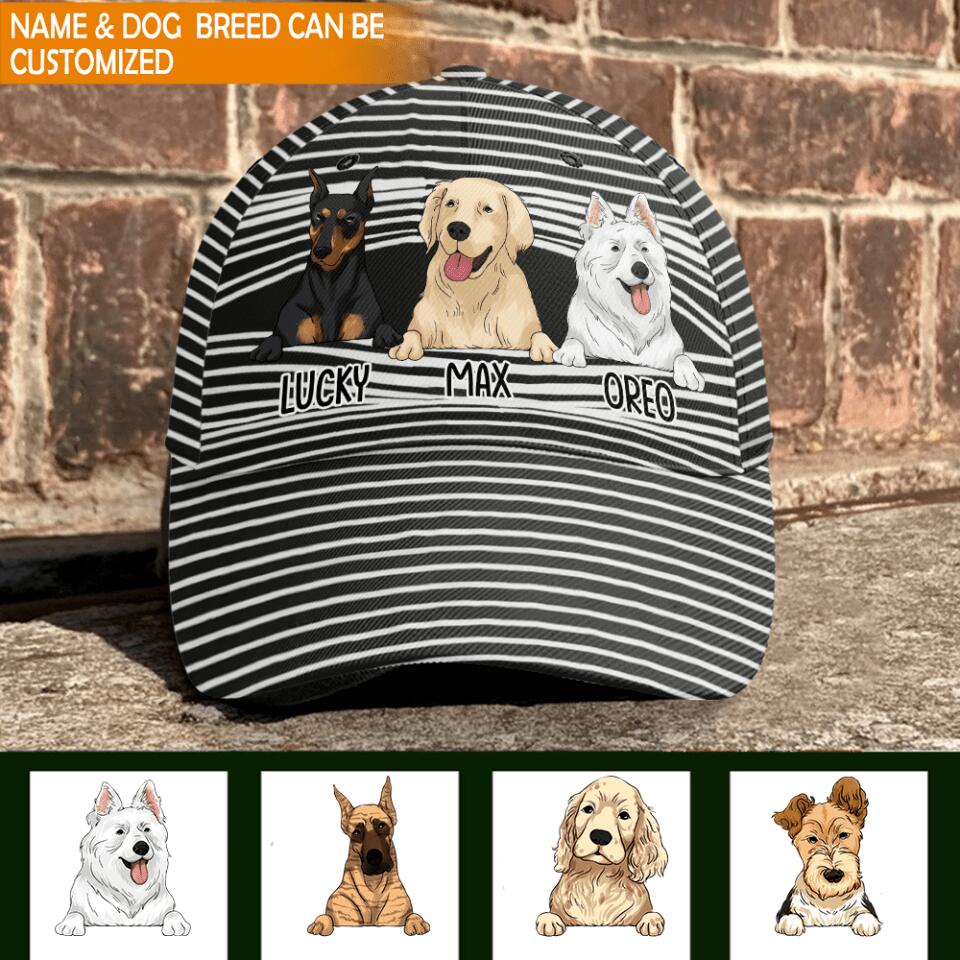 Dog Personalized Classic Cap, Gift For Dog Lovers