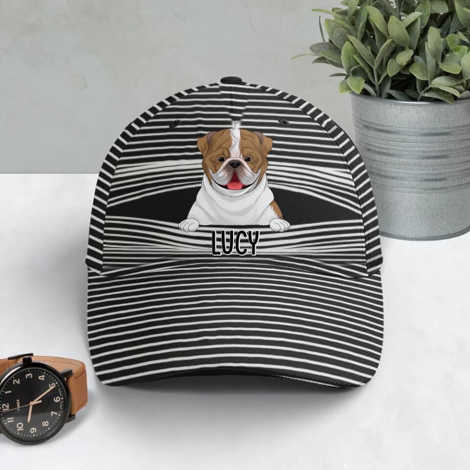 Dog Personalized Classic Cap, Gift For Dog Lovers