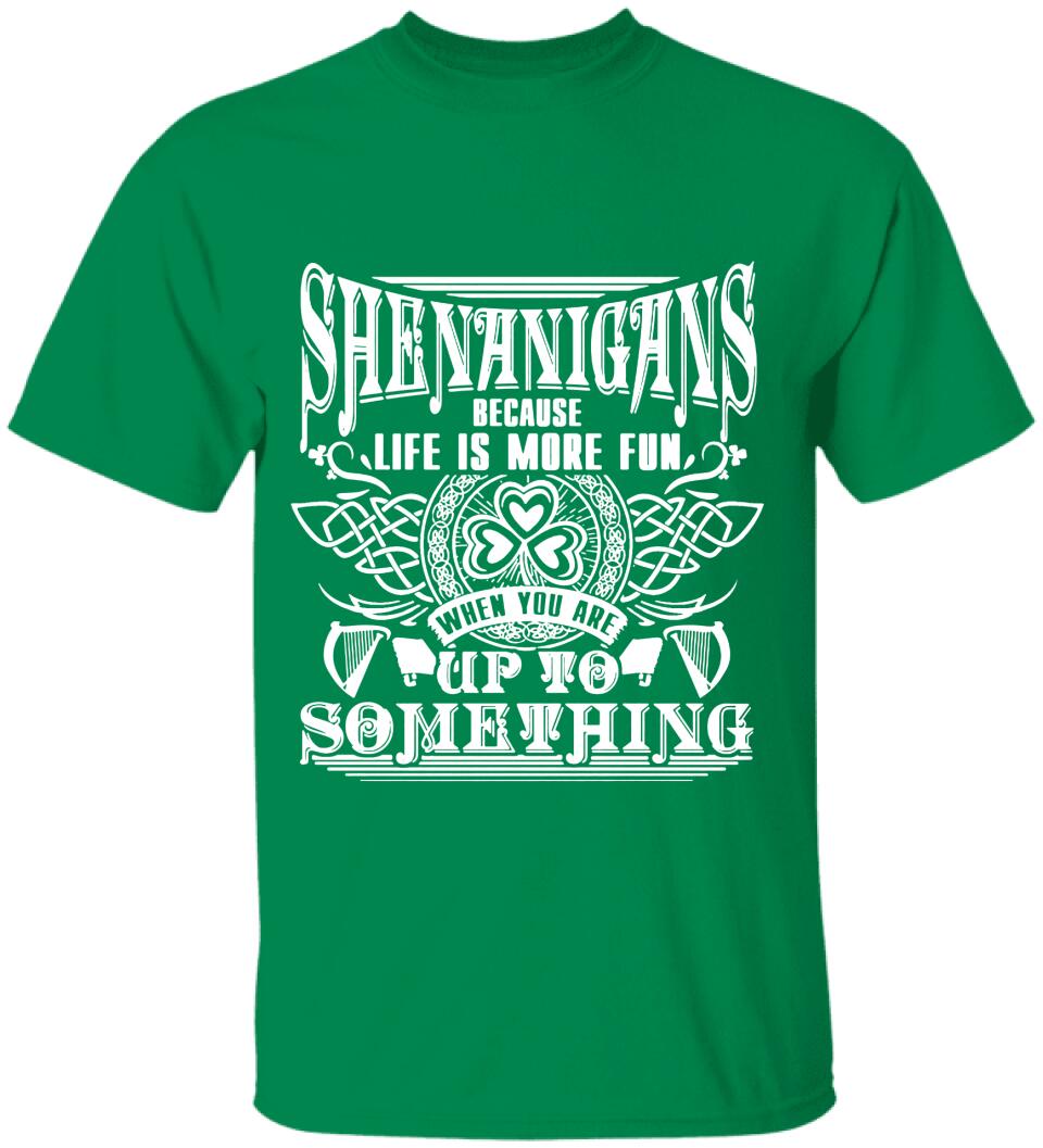 Irish Girl T-shirt, Happy St. Patrick's Day, Personalized T-shirt - TS324
