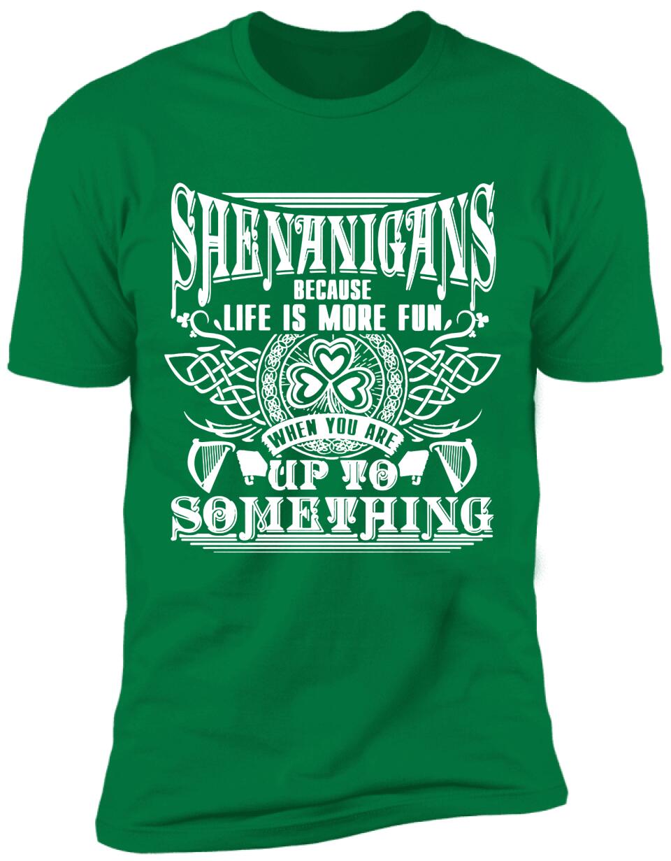 Irish Girl T-shirt, Happy St. Patrick's Day, Personalized T-shirt - TS324