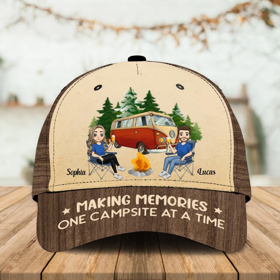 Making Memories One Camping At A Time - Personalized Classic Cap