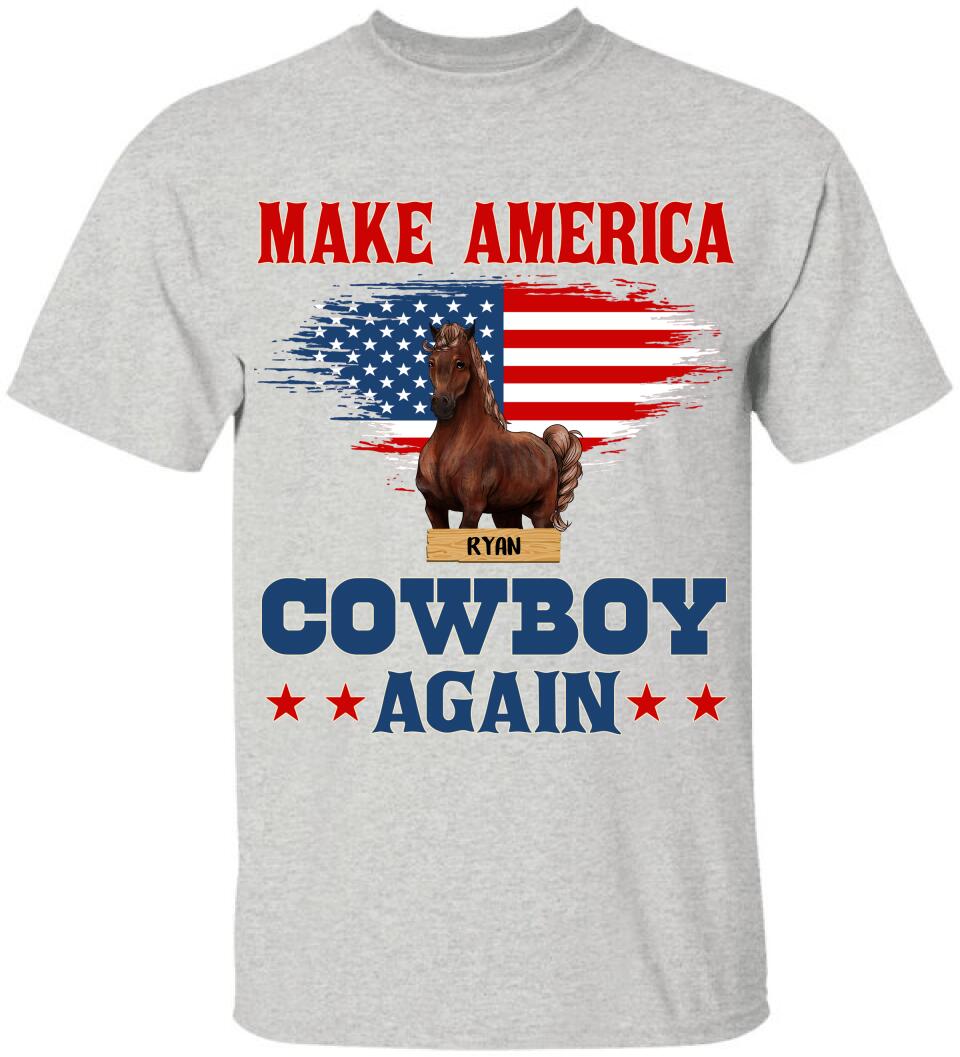 Make America Cowboy Again - T-shirt