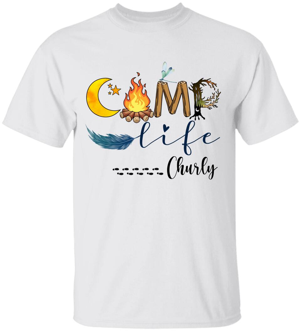 Personalized Camper Life T-shirt Sweatshirt