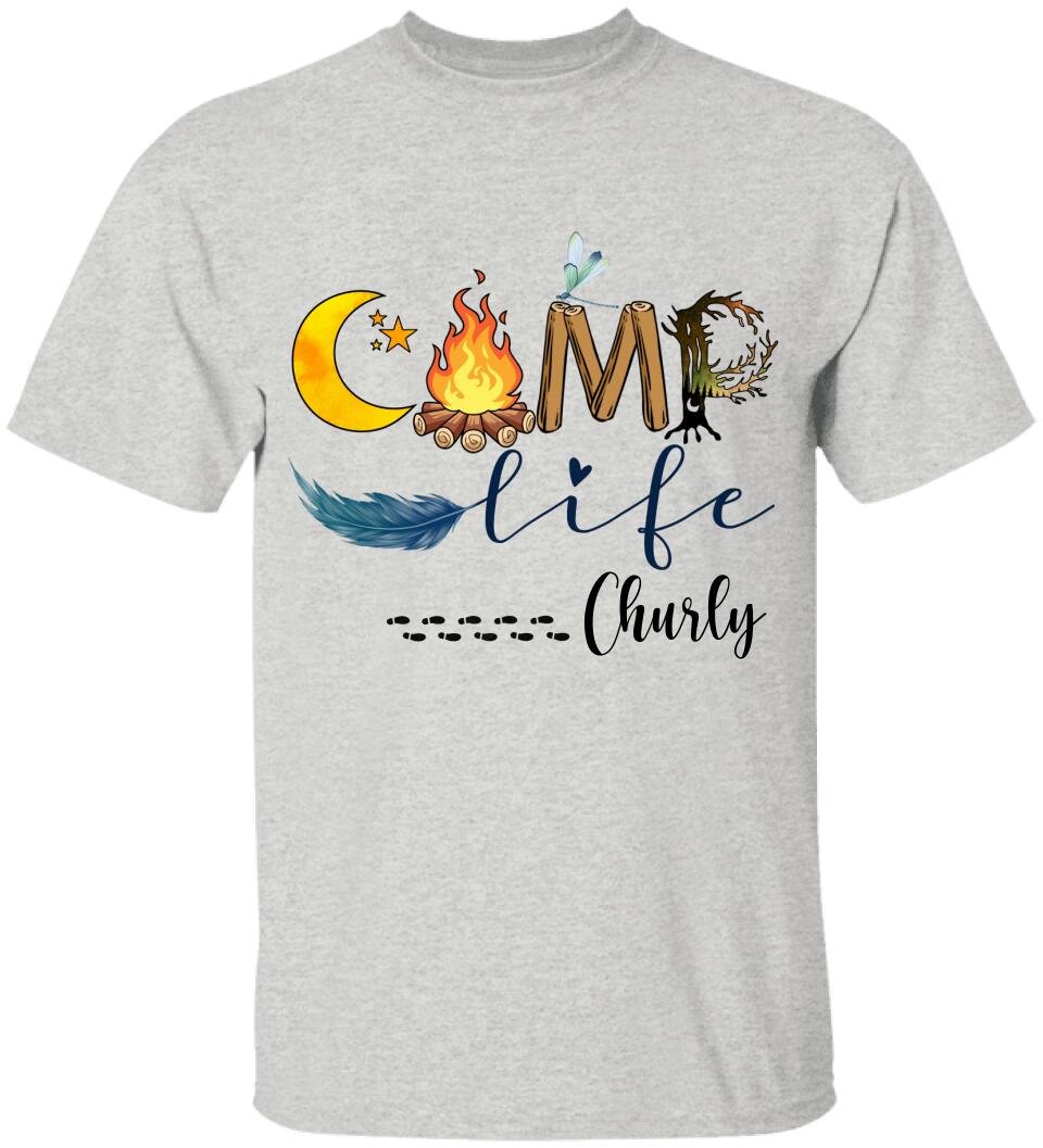 Personalized Camper Life T-shirt Sweatshirt