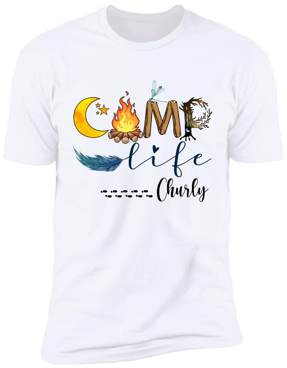 Personalized Camper Life T-shirt Sweatshirt