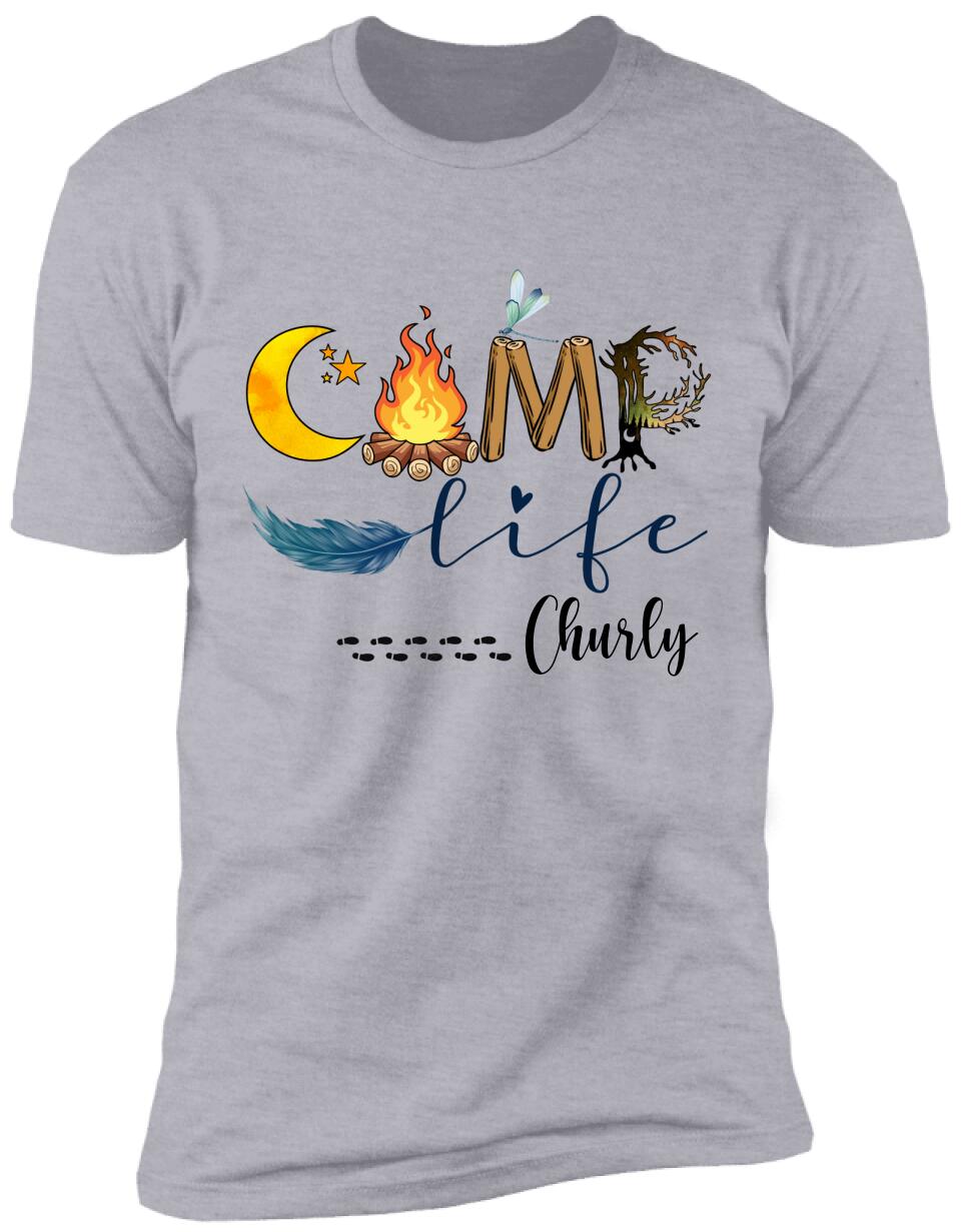 Personalized Camper Life T-shirt Sweatshirt