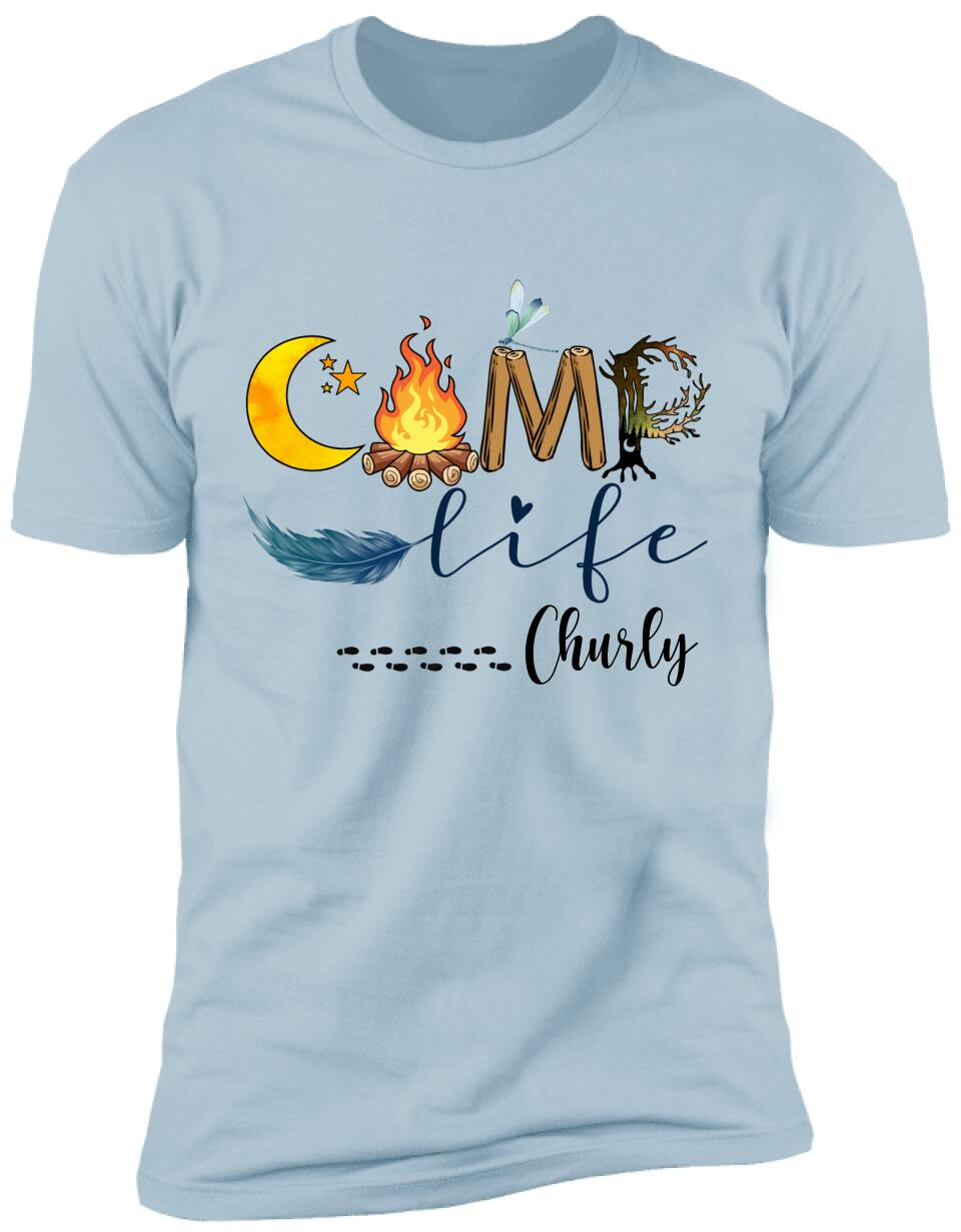 Personalized Camper Life T-shirt Sweatshirt