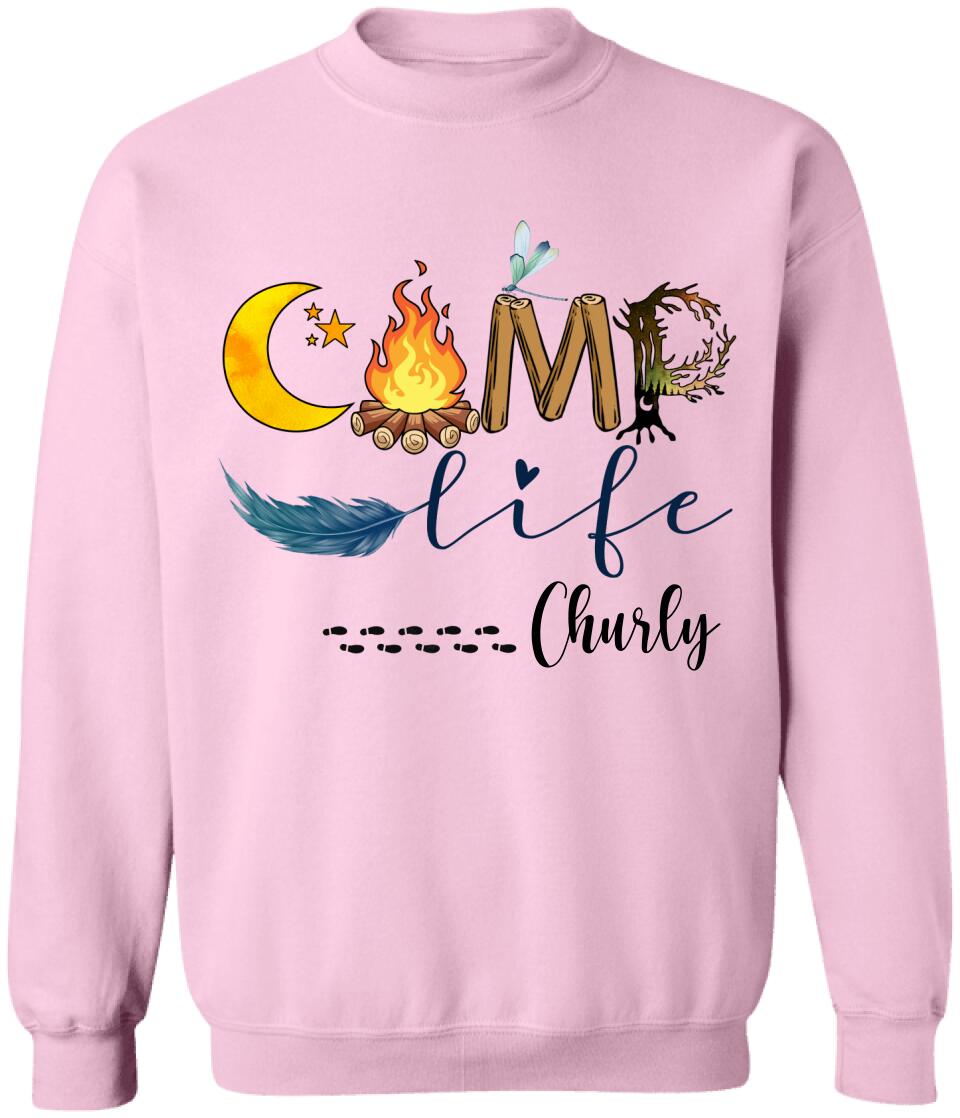 Personalized Camper Life T-shirt Sweatshirt