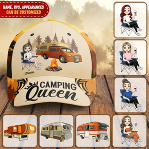 Camping Queen - Personalized Classic Cap