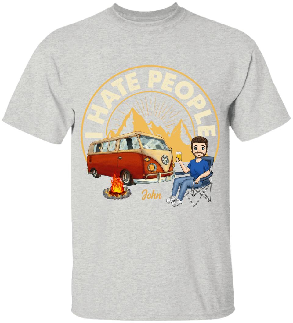 I Hate People - Personalized T-Shirt