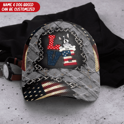LOVE American- Personalized Classic Cap