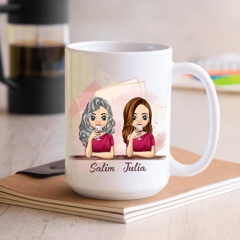 The Day You Became My Mum - Personalized Mug