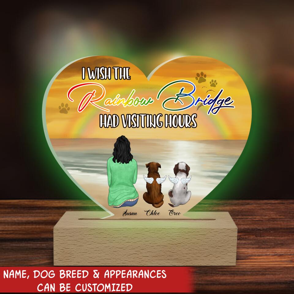 I Wish The Rainbow Bridge Had Visiting Hours - Acryclic Lamp