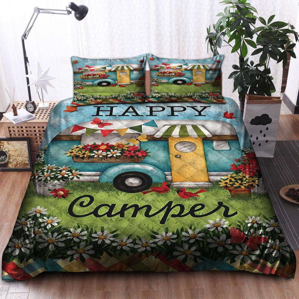 Camping Bedding Set, Quilt Bedding Set For Camping Lovers