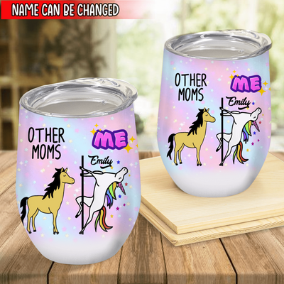 Other Mom And Me - Personalized Wine Tumbler