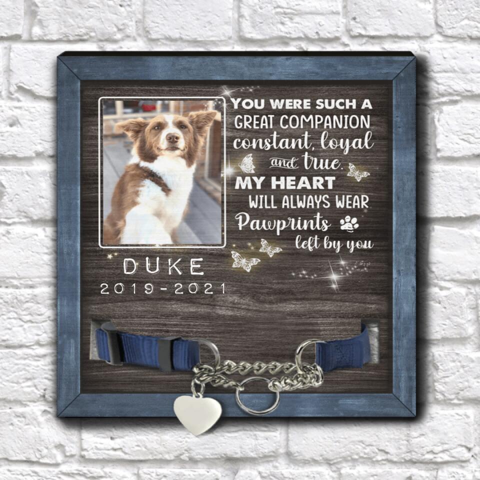 You Were Such A Great Companion Constant - Personalized Pet Memorial Sign