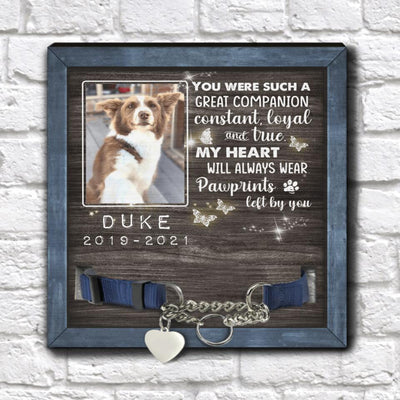You Were Such A Great Companion Constant - Personalized Pet Memorial Sign