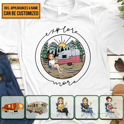 Explore More - Personalized Camping T-Shirt