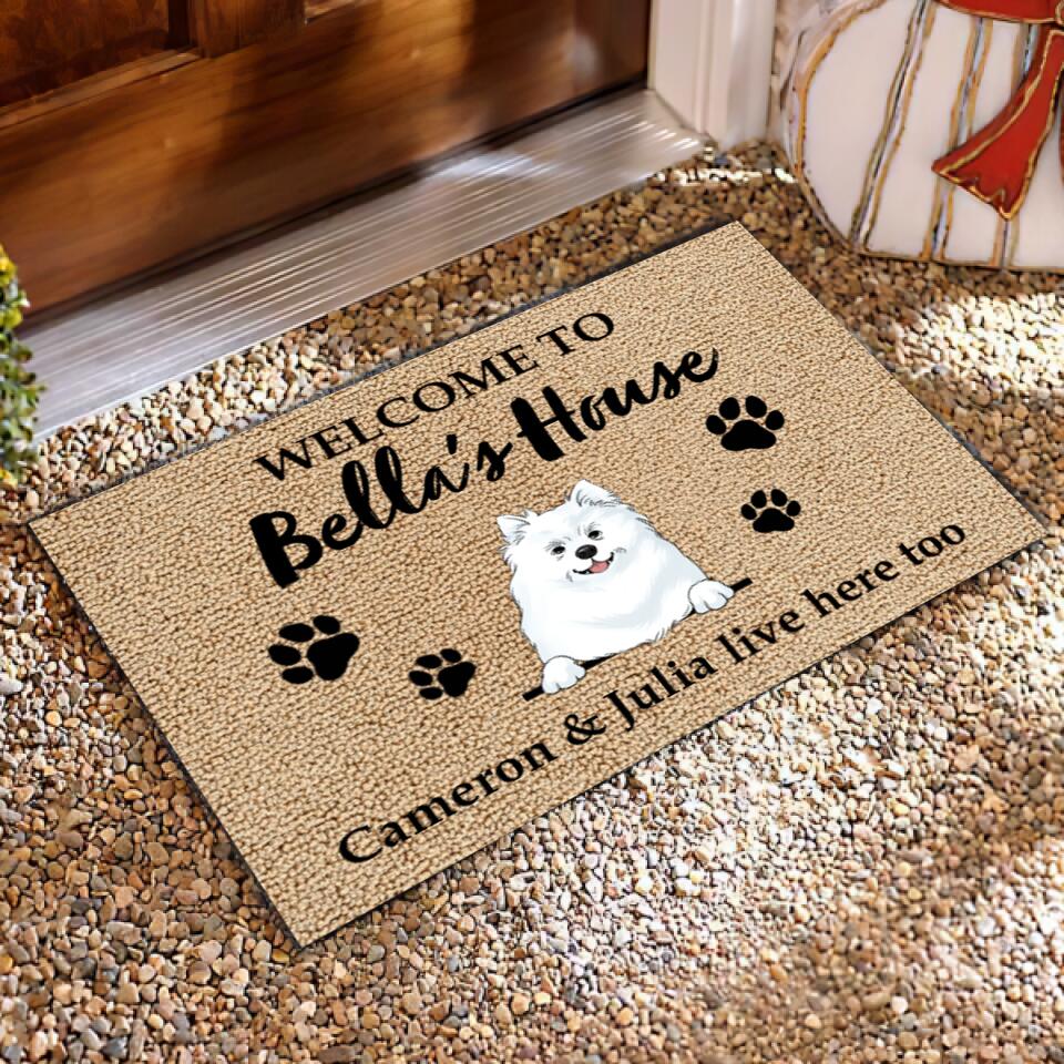 Welcome To Our House - Personalized Doormat