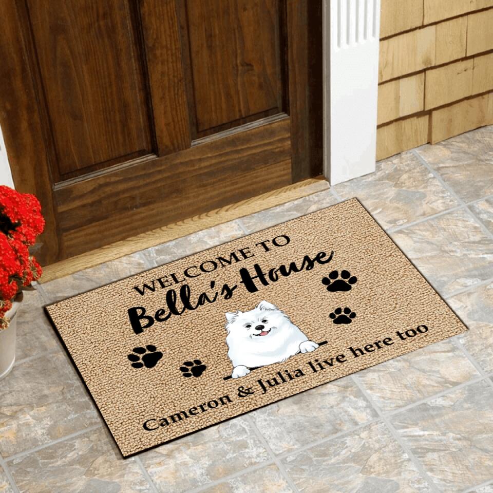 Welcome To Our House - Personalized Doormat
