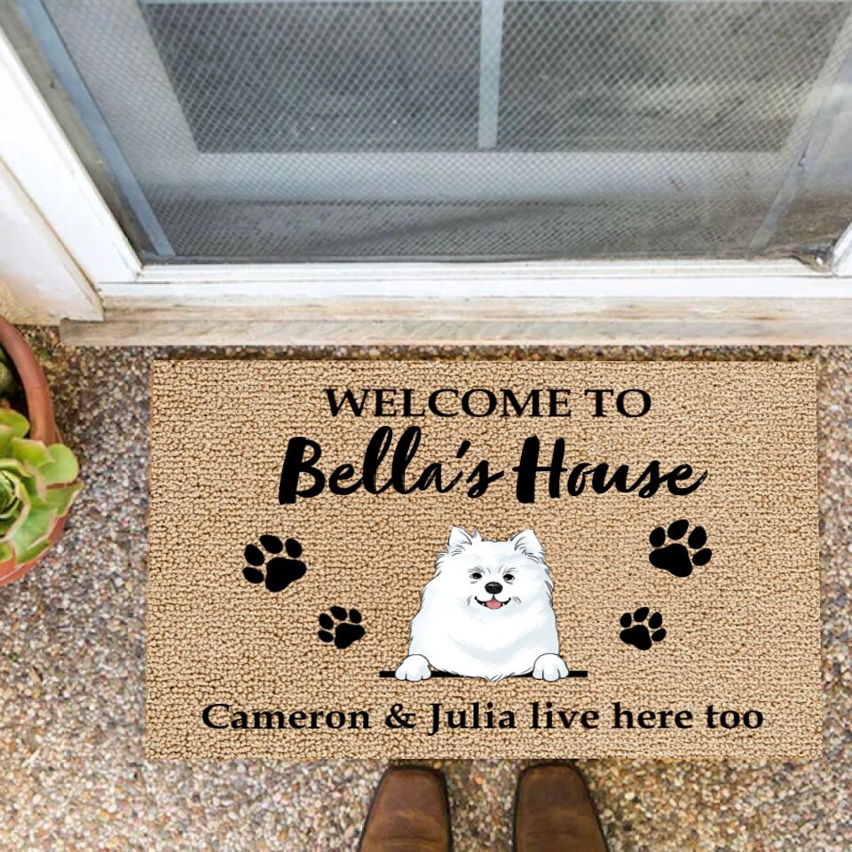 Welcome To Our House - Personalized Doormat