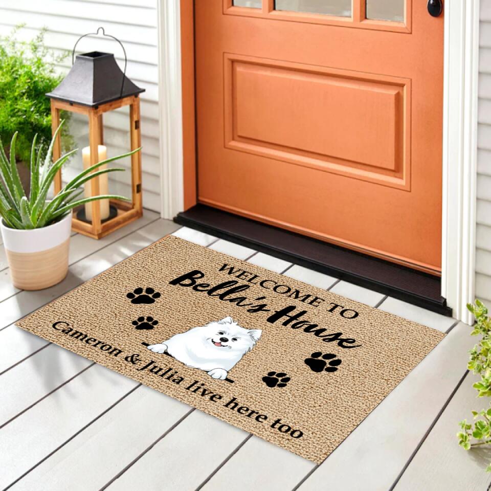 Welcome To Our House - Personalized Doormat
