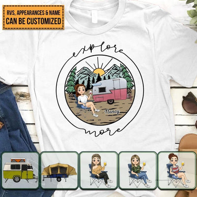 Explore More - Personalized Camping T-Shirt